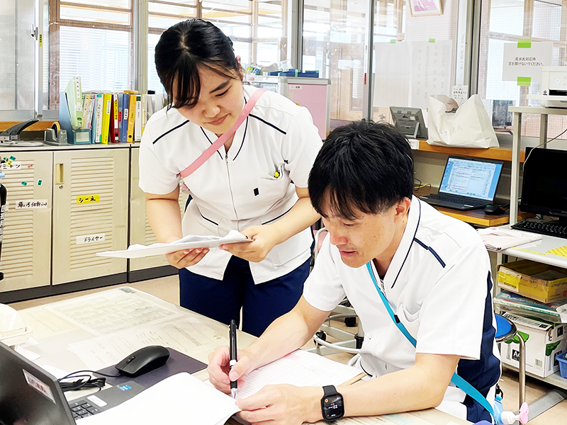 リーダーへ報告・相談・記録