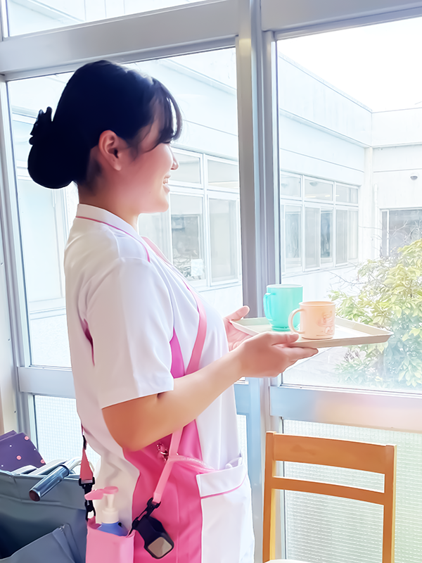 配膳・食事介助注入準備